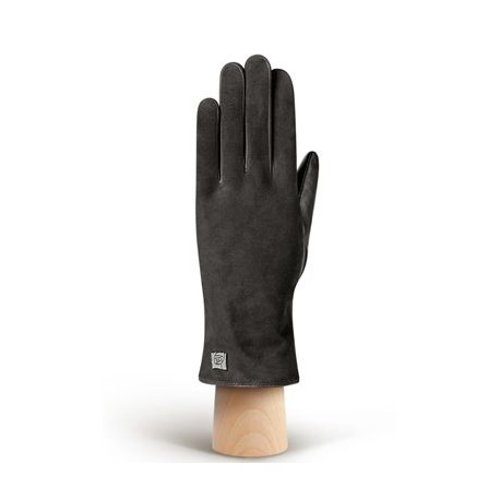 IS992-black "Palio" Перчатки деми жен нат.кожа
