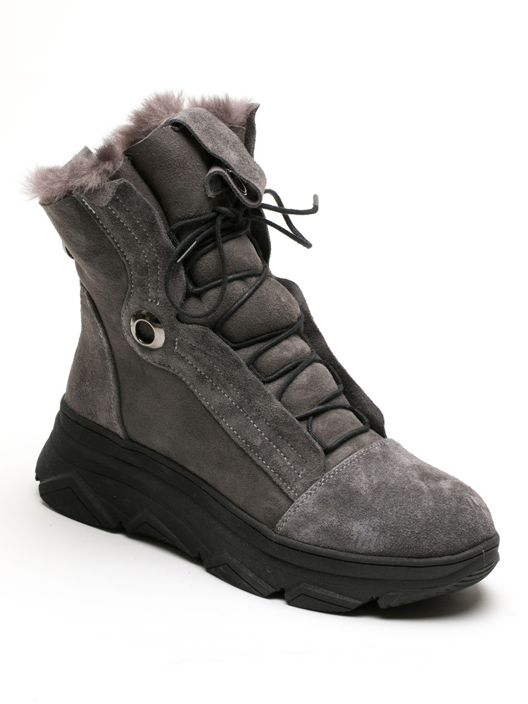 619-9208-S-962-971W "Vera Victoria Vito" Обувь женская ботинки зимние натуральный мех