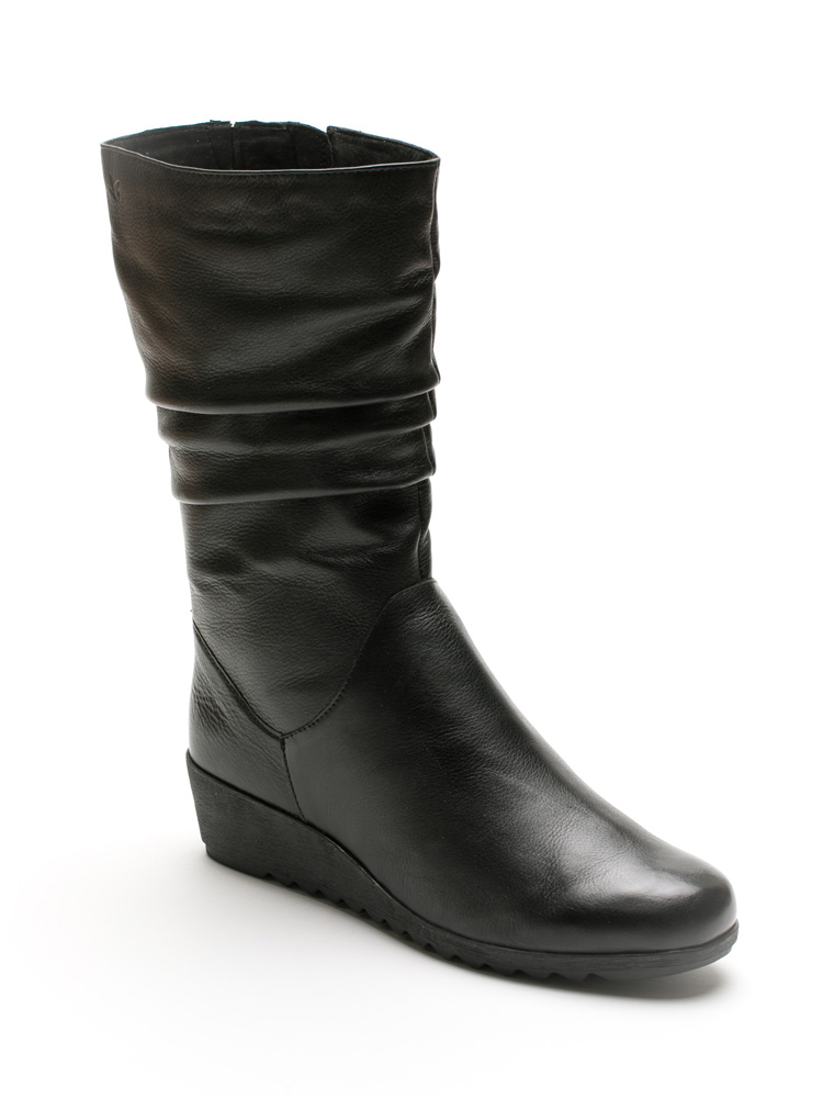 9-9-26407-23(022) "Caprice" Обувь женская Полусапоги зимние натуральная шерсть